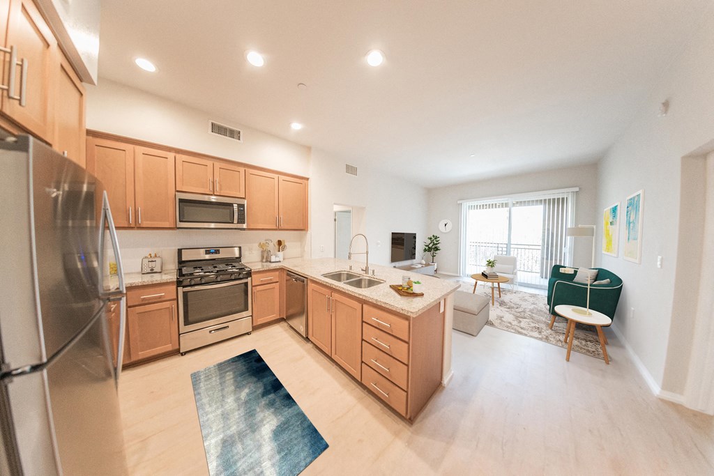 Main Street Village Irvine, CA Mendocino Model Kitchen