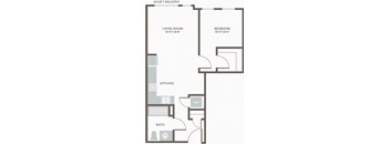 Maris Apartments West Seattle WA One Bed 2