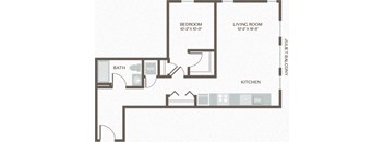 Maris Apartments West Seattle WA One Bed 9