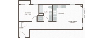 Maris Apartments West Seattle WA Open Bed 4