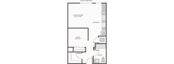 Maris Apartments West Seattle WA Open One Bed 10