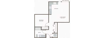 Maris Apartments West Seattle WA Open One Bed 11