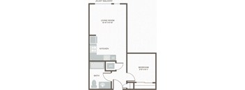 Maris Seattle, WA Open One Bed 3 569-575 SF