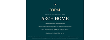 A poster advertising an income qualified home for rent.