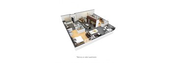 7950 West Sunset Robertson Floor Plan