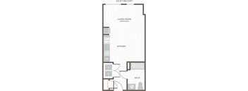 Maris Seattle, WA Studio 6 544 SF