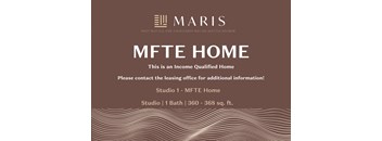 a warm invitation to a mite home event with a brown background and white text