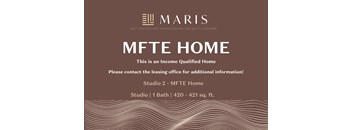 a brown invitation to a mite home event with text