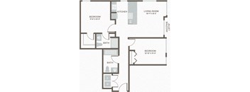 Maris Seattle, WA Two Bed Two Bath 6 1075 SF