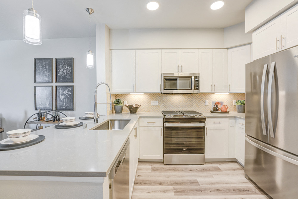 The Avalyn One Bedroom Kitchen