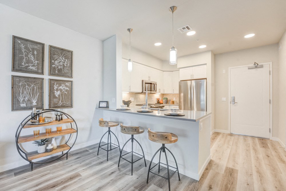 The Avalyn One Bedroom Kitchen