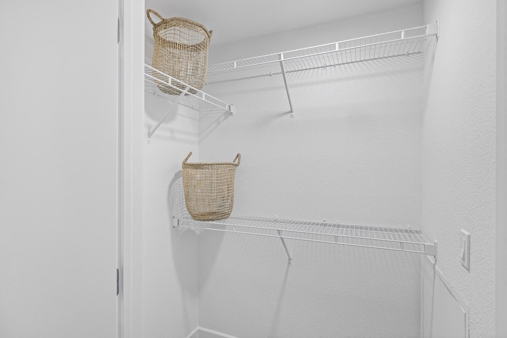 The Edge Milpitas CA a walk in closet in a 555 waverly unit