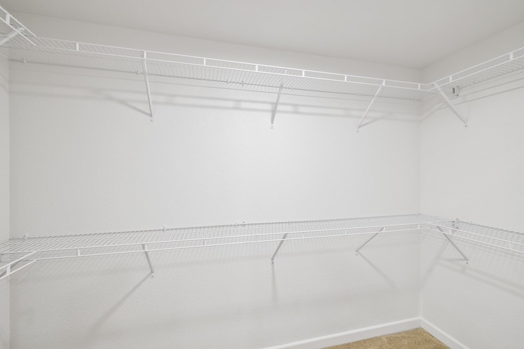 The Edge Milpitas CA a room with white closest