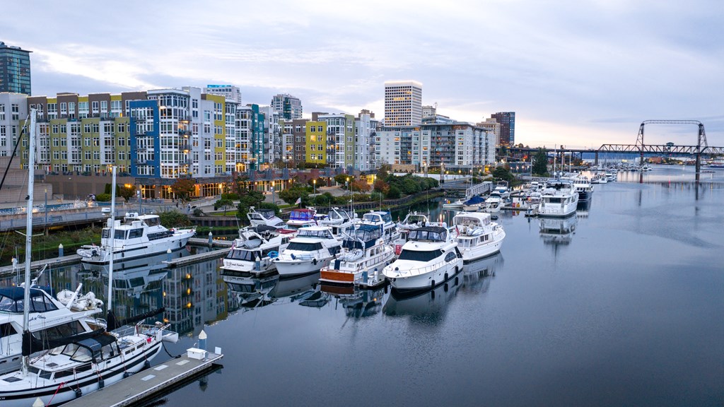 A marina filled with lots of boats.