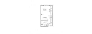 Studio S1 496 sqft