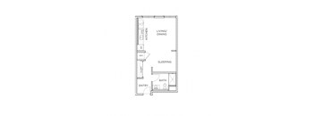 Studio S1.1 527 sqft