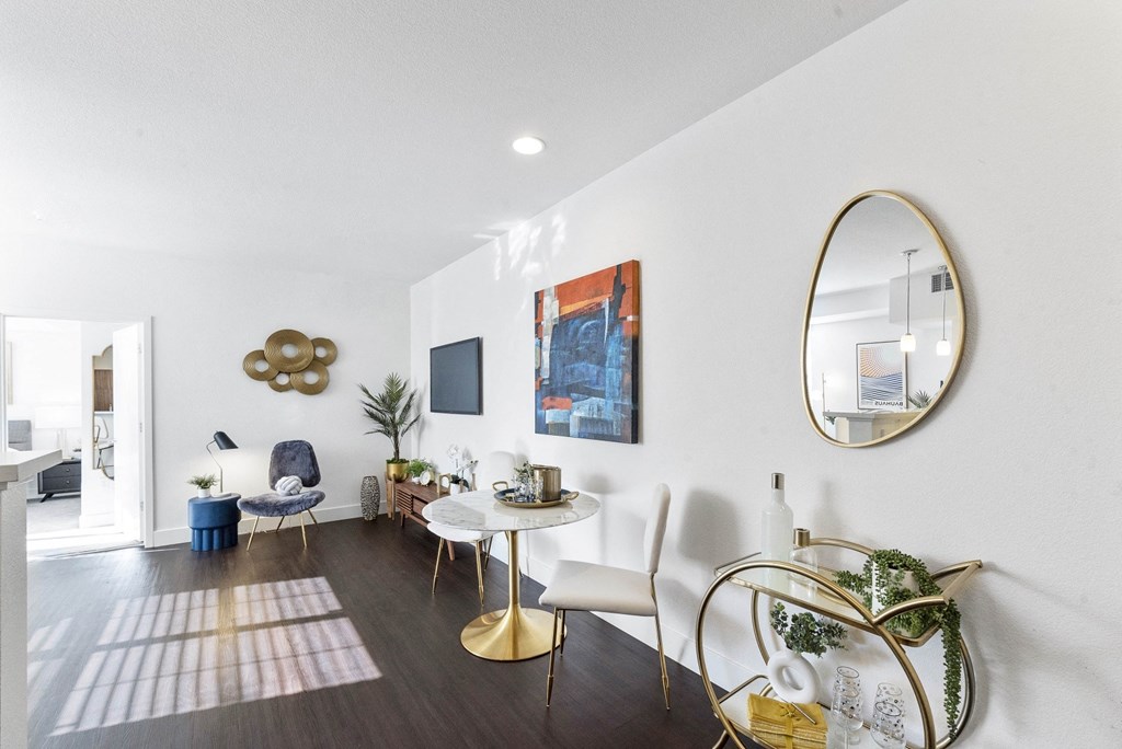 Tuscany Apartments Santa Clara CA living room 4