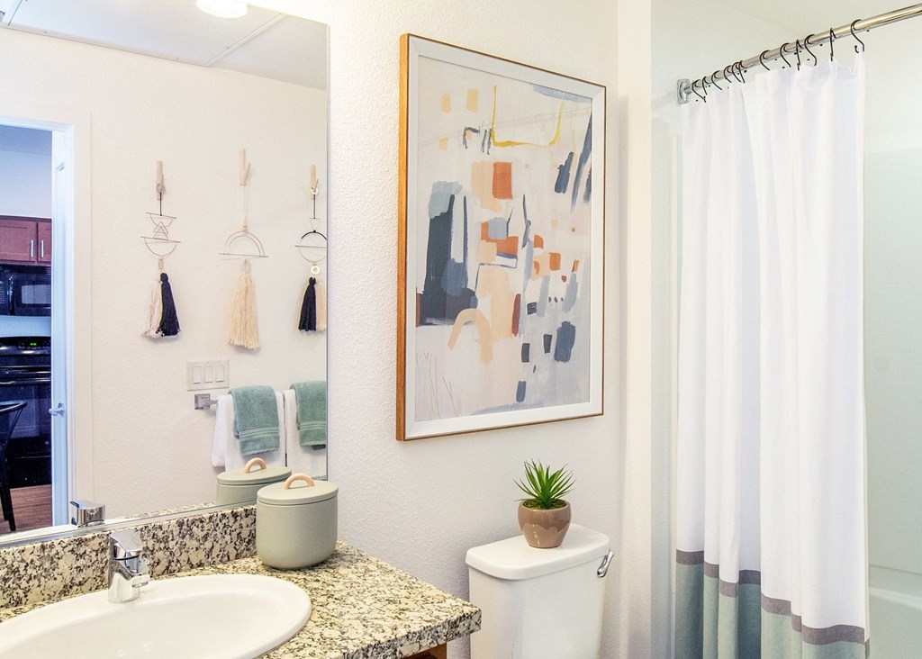 Tuscany Apartments Santa Clara CA bathroom 2