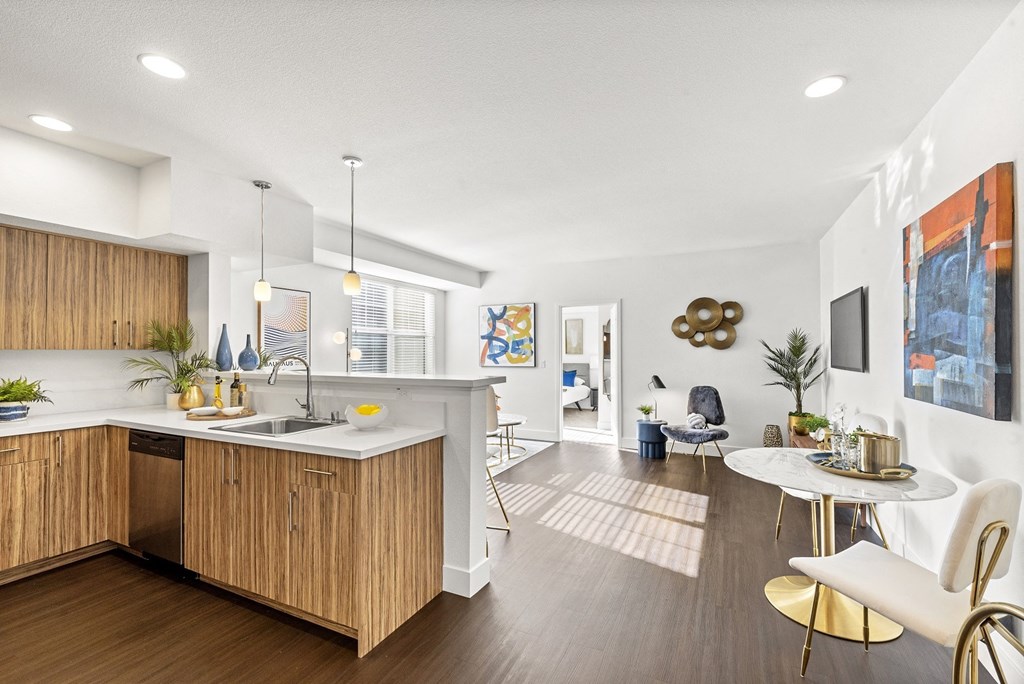 Tuscany Apartments Santa Clara CA kitchen view