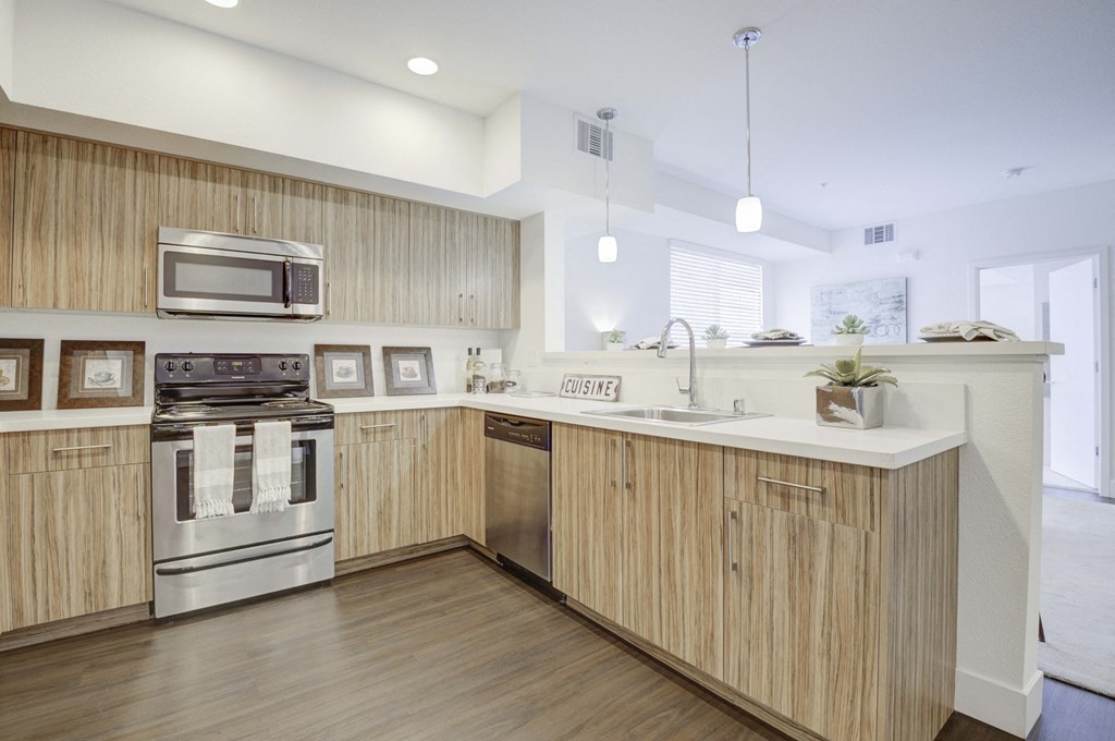 Tuscany Apartments Santa Clara CA Kitchen angle 2