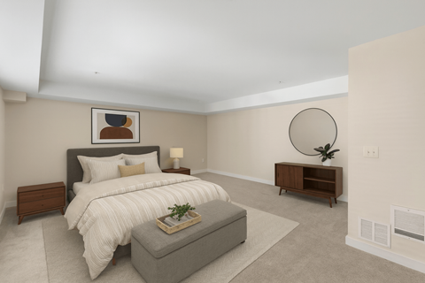 Spacious Bedroom at Excalibur Apartment Homes, Washington