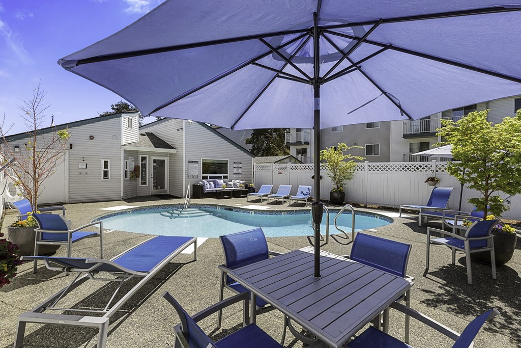 take a dip in the pool at the enclave at woodbridge apartments in sugar land, tx