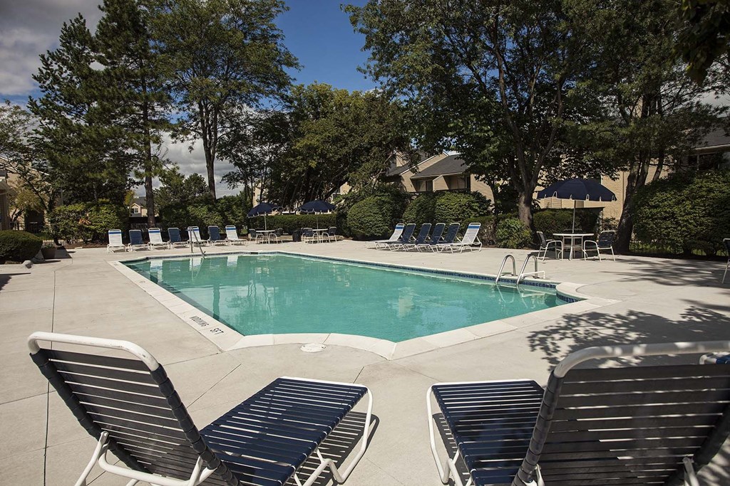 Pool View at Amberly Apartments, West Bloomfield