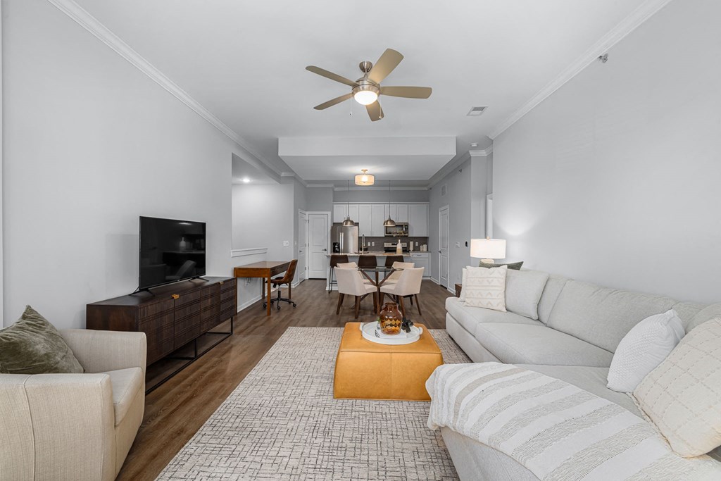 Spacious Living Area at Griffin Weston, Cary, NC