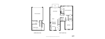 a floor plan of the residence at Mainstreet Village, Michigan