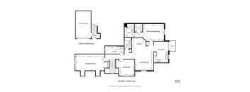 a floor plan for a bedroom house  at Mainstreet Village, Michigan