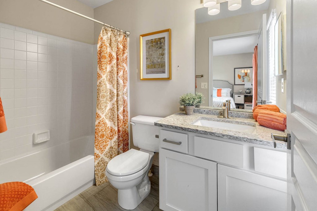 Bathroom With Bathtub at Mainstreet Village, Novi, MI, 48375