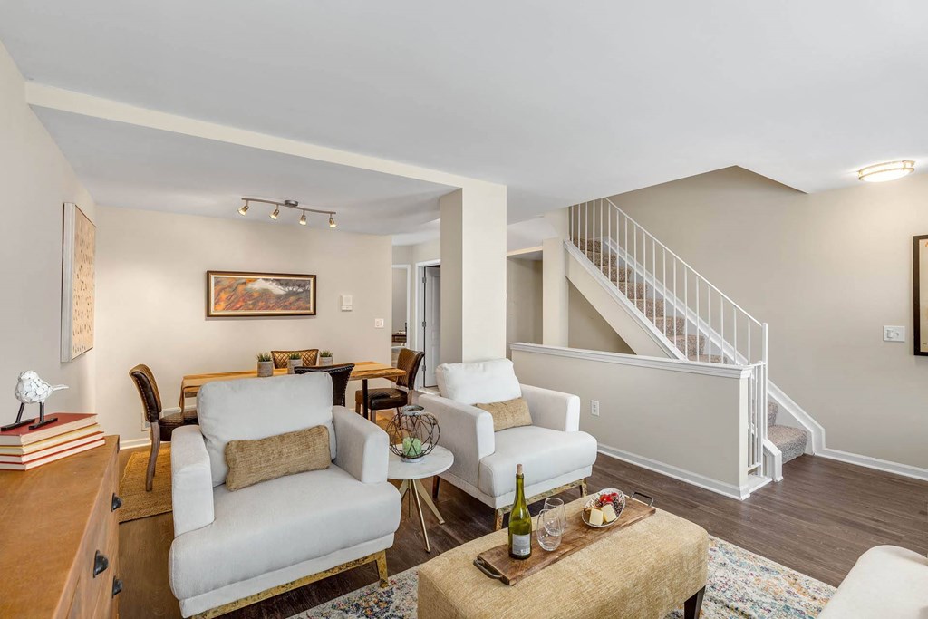 Modern Living Room at Mainstreet Village, Michigan