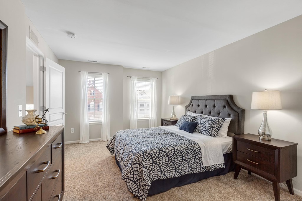 Beautiful Bright Bedroom With Wide Windows at Mainstreet Village, Novi, 48375