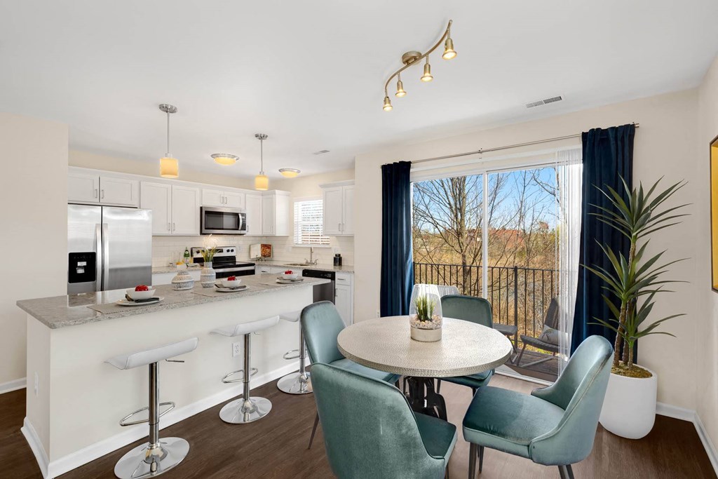 Dining And Kitchen at Mainstreet Village, Novi, MI