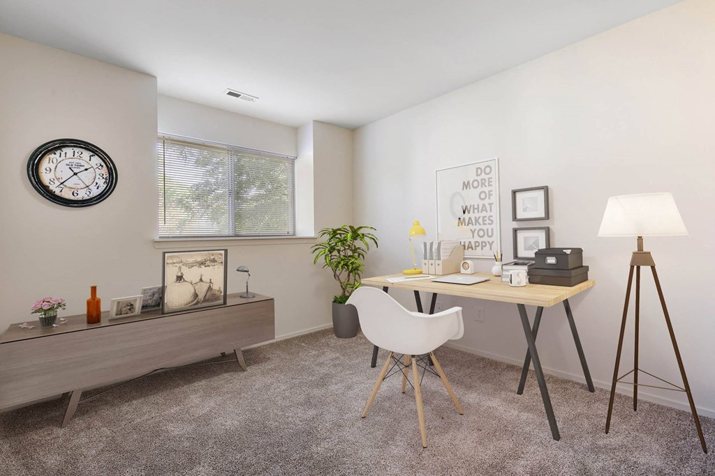 Modern Living Room at Adams Creek, Michigan