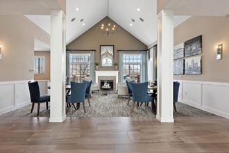 Community Clubroom Community Clubroom at Brownstones, Novi, MI, 48377