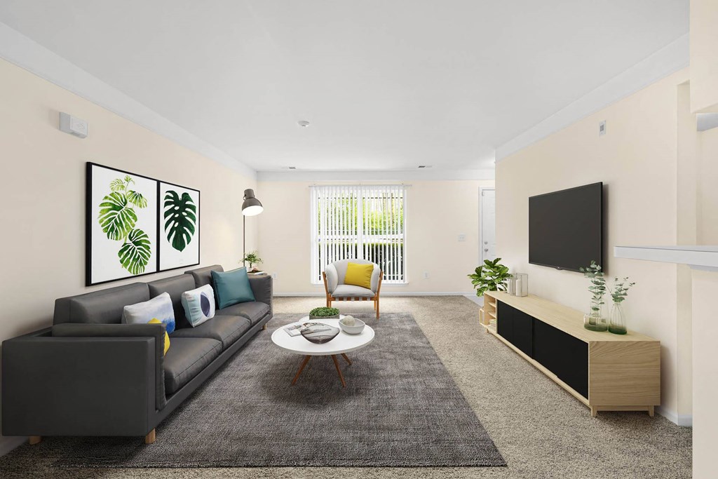 Living Room Interior at Turnbury Park, Michigan