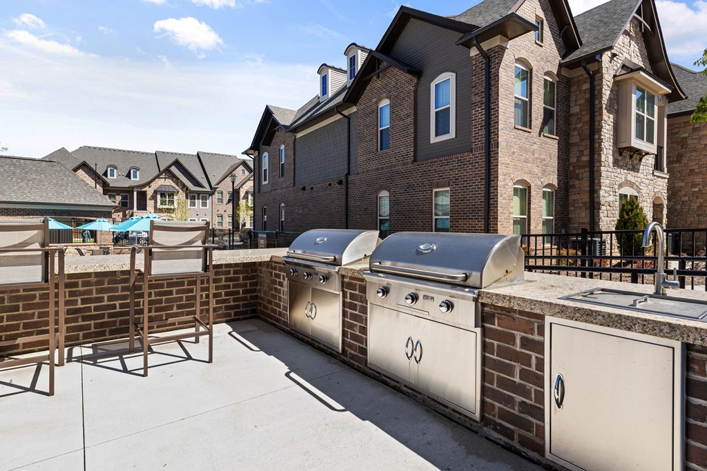 Grill Stations at Griffin Weston, Cary, North Carolina