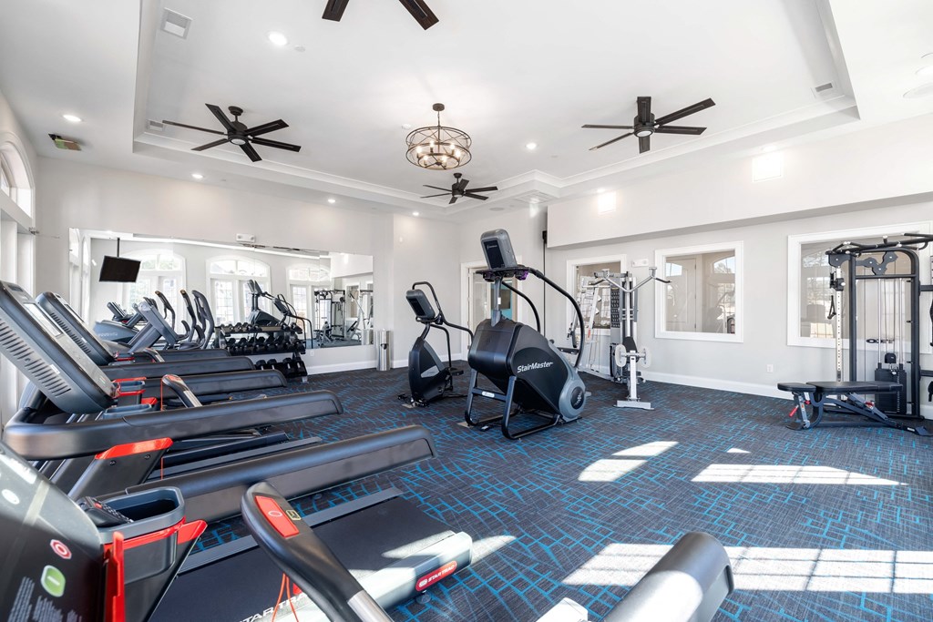 Fitness Center Cardio Room at Griffin Weston, North Carolina