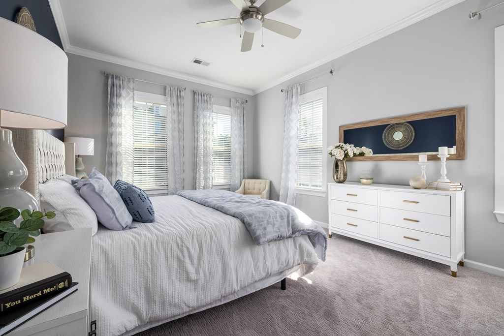 Primary Bedroom at Griffin Weston, Cary