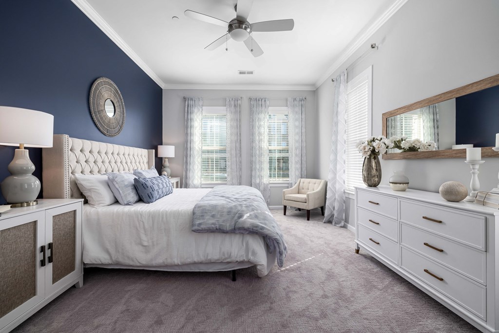 Primary Bedroom at Griffin Weston, Cary, North Carolina