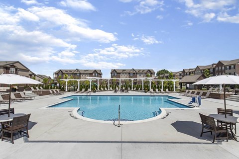 Pool View at Park West, Canton, 48187