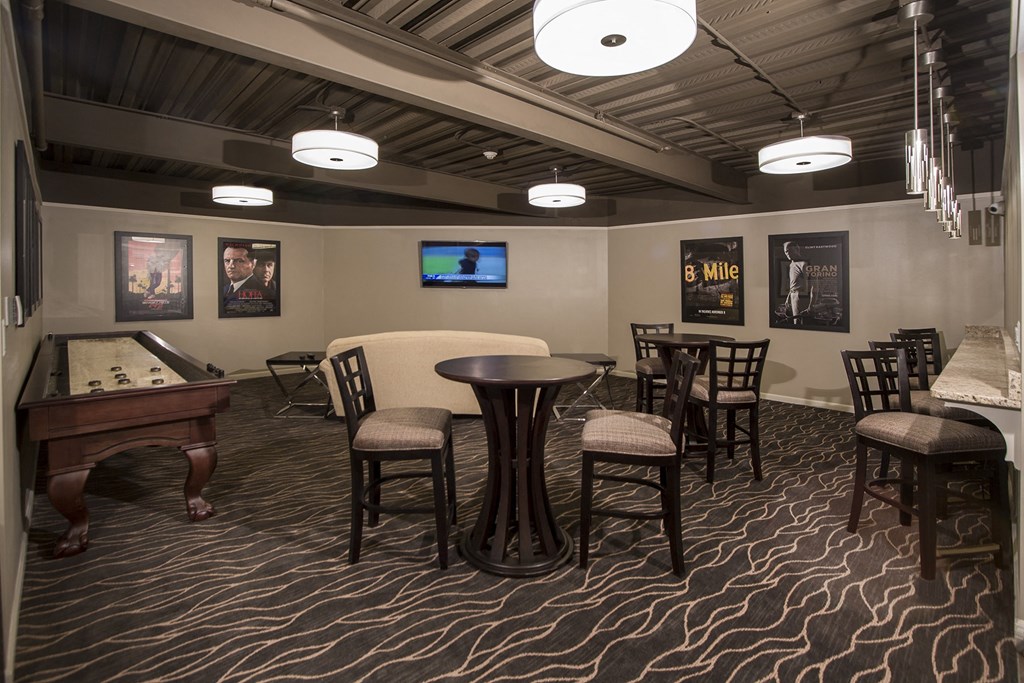 Entertainment Area at MainCentre, Northville, MI