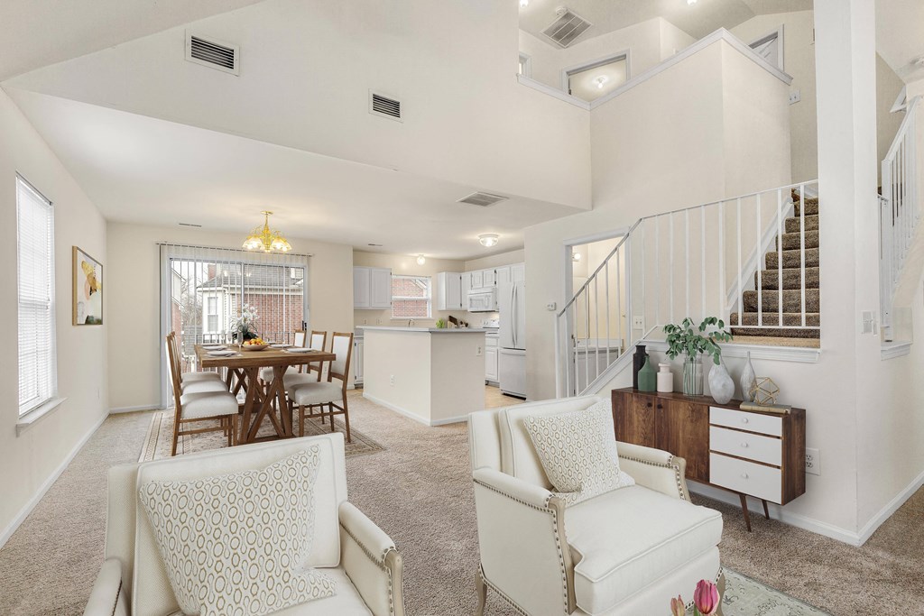 Fairfax dining and living at Mainstreet Village, Novi, MI, 48375