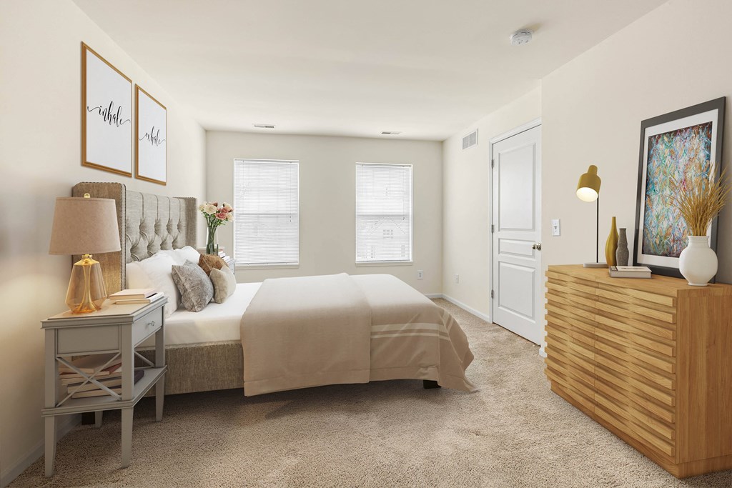 Fairfax upper master Bedroom at Mainstreet Village, Novi, MI