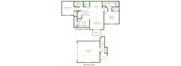 Braeburn Floor Plan at Cidermill Village, Rochester Hills, MI, 48307