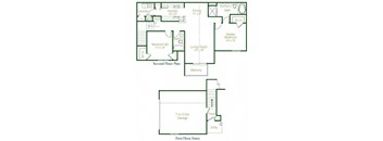 Empire Floor Plan at Cidermill Village, Rochester Hills, 48307