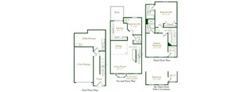 Suncrisp Floor Plan at Cidermill Village, Rochester Hills, 48307