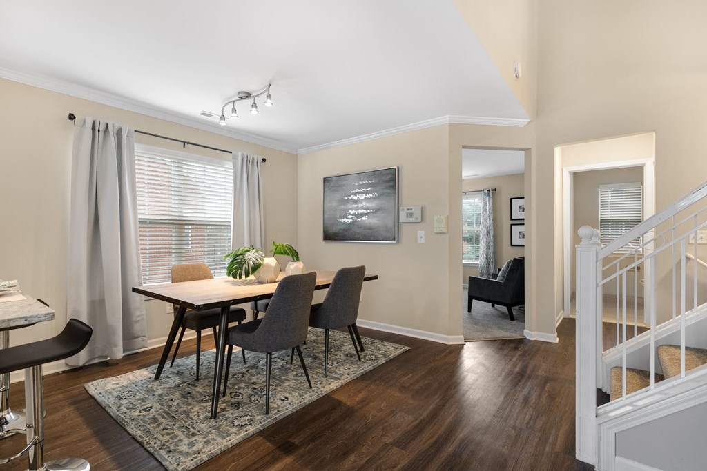 Montgomery dining room at Mainstreet Village, Novi, Michigan