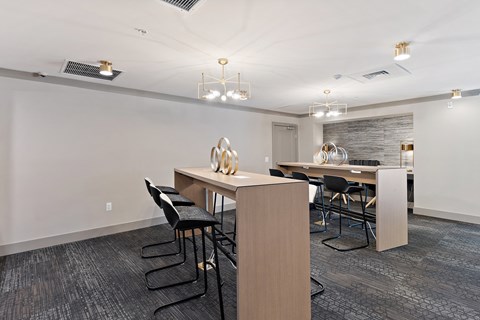 a meeting room with a long table and chairs  at The Griffin Royal Oak, Royal Oak